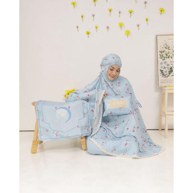 Gambar Mukena Fiore Series Fahijablove - Fiore Sky dari fahijablove undefined Tokopedia