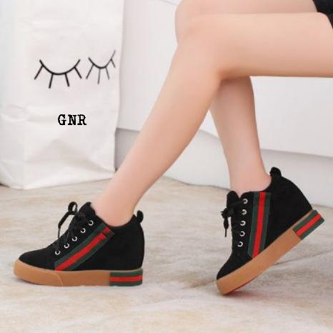 Gambar Sepatu Sneaker Sepatu Wanita Boots Fashion Korea Resleting Rd11 - Hitam, 37 dari sitimarsitoh undefined 4 Tokopedia