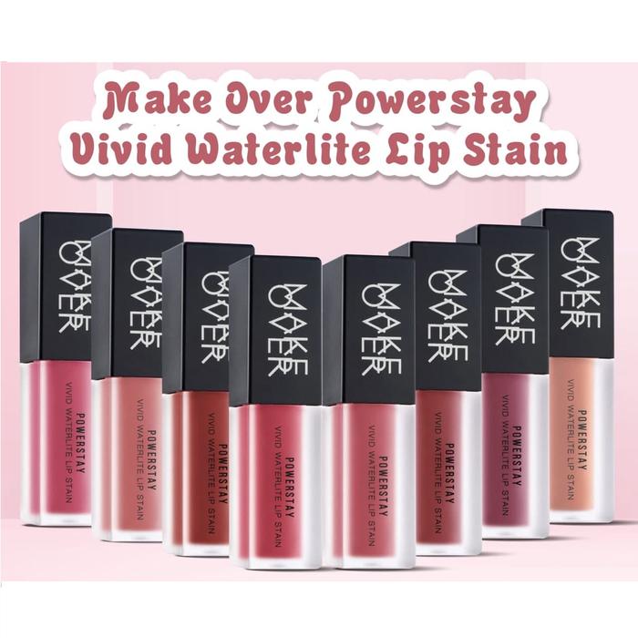 Gambar Make Over Powerstay Lip Stain Vivid Waterlite Series dari citracosmetic makassar undefined Tokopedia