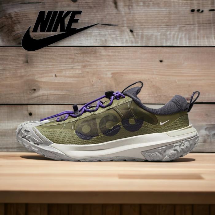 Gambar Sepatu pria hijau army running trail - Hijau, 38 dari Original Sepatu Sneaker Zivana undefined 5 Tokopedia