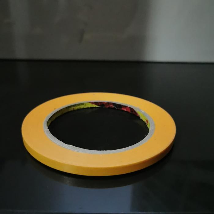 Gambar Lakban Kertas / masking Tape Tahan Panas , merk 3M , 6mm x 50 Meter dari YaneZu Industries 3000 undefined Tokopedia