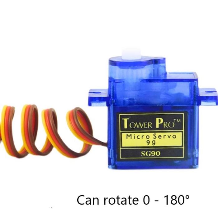 Gambar Arduino Micro Servo Motor SG90/ MG90S (7400) - plastic 180 dari Renetech undefined Tokopedia