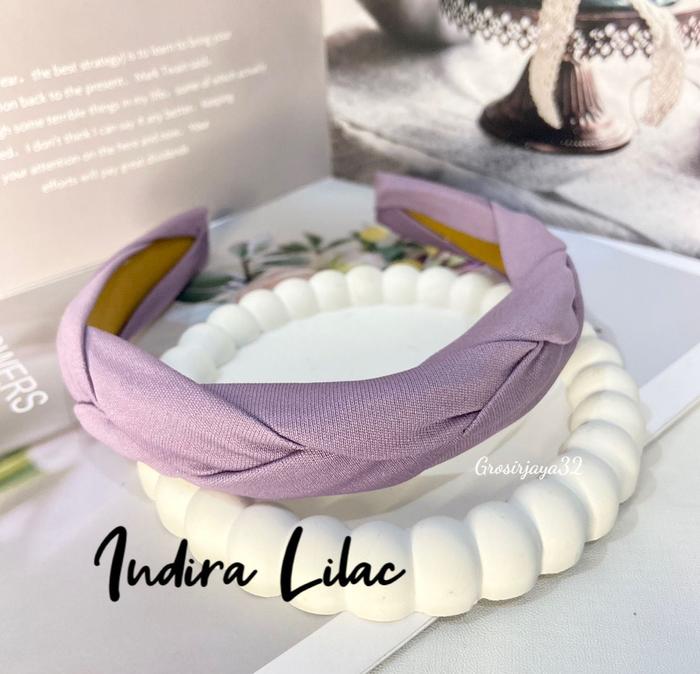 Gambar Bando Kepang kelabang INDIRA Wanita Aksesoris Rambut - LILAC dari Shalimar88 undefined Tokopedia