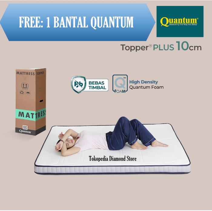 Gambar Quantum Mattress Topper Plus 160x200 cm Tebal 10 cm kasur spring bed dari Tokopedia Diamond Store undefined Tokopedia