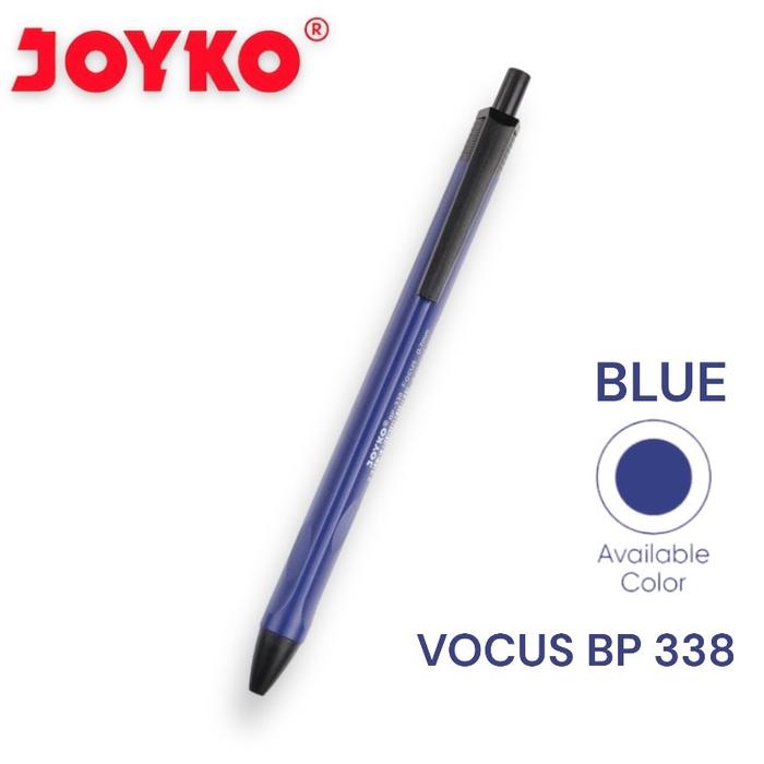Gambar Joyko Ball Pen BP-338 Focus | 0.7mm - Biru dari NEORA STATIONERY undefined Tokopedia