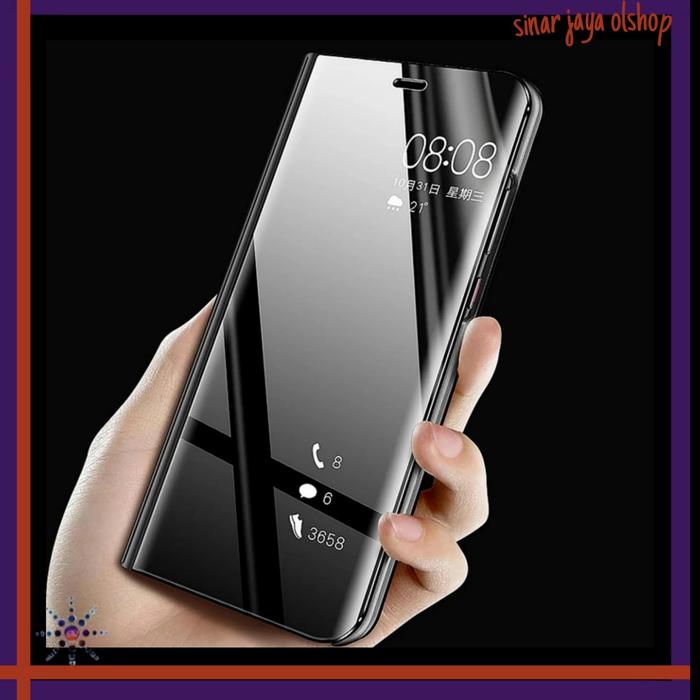 Jual Case Samsung A52 Clear View Standing Flip Cover Casing Kota