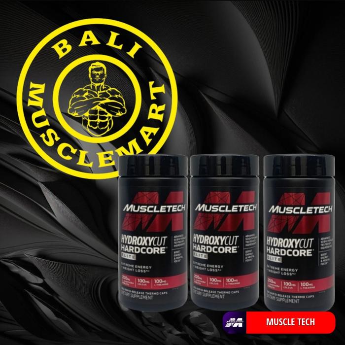 Gambar Muscletech Hydroxycut Hardcore Elite 100 Capsules dari Bali MuscleMart undefined Tokopedia