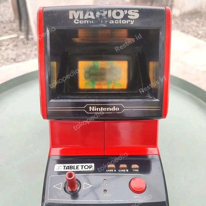 Nintendo Table Top Mario's Cement Factory 1983 | Indo4ward
