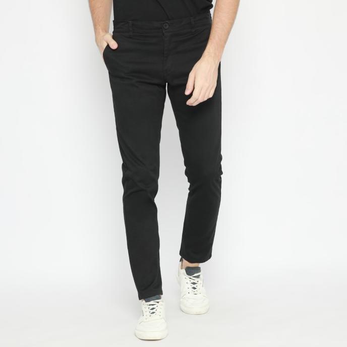 Gambar ! PLATINI CELANA CHINO PANJANG PRIA HITAM 61516 - - 31 dari TOA CELANA undefined Tokopedia