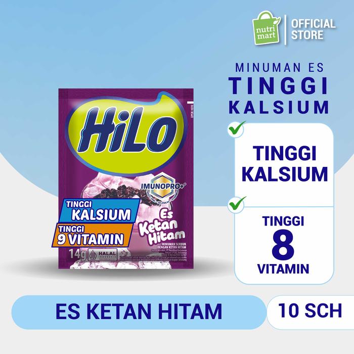 Gambar HiLo Es Ketan Hitam (10 Sch) dari Nutrimart Store undefined Tokopedia