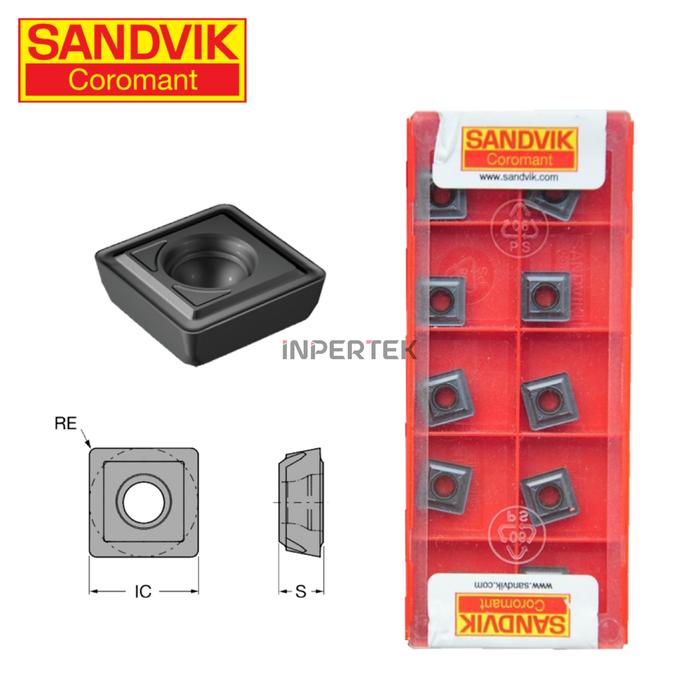 サンドビック スーパーUドリルチップ 4334 880-05 8800503W08HPGR （10個） 880-05 03 W05H-P-GM 4334 スーパーUドリル 穴あけ加工用チップ サンド