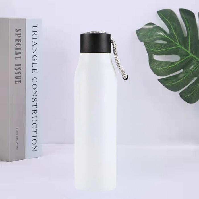 Gambar PUTIH Termos ROPE 550ml Tumbler Stainless Botol Air Sport Tali Tambang - Putih dari TOPSOUL undefined Tokopedia
