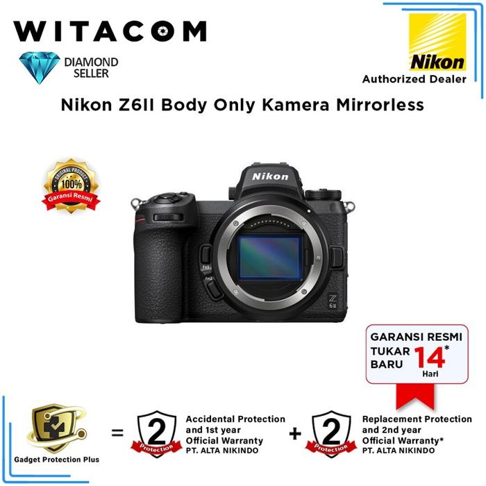 Gambar Nikon Z6II / Z6 II / Z 6II Body Only Kamera Mirrorless - Garansi Resmi - Unit Only dari Witacom undefined Tokopedia