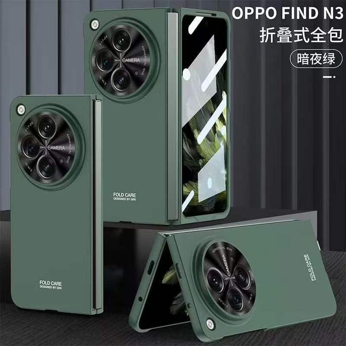 Gambar Oppo Find N3 Case Fold With Pen Stylus Ultra Thin Matte Cover FindN3 - Polos Green dari i-case undefined Tokopedia