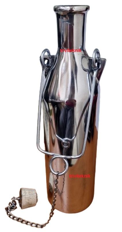 Gambar bottle sampling can weighted beaker,botol alumunium sample minyak triv - botol alumunium dari trivi teknik undefined Tokopedia