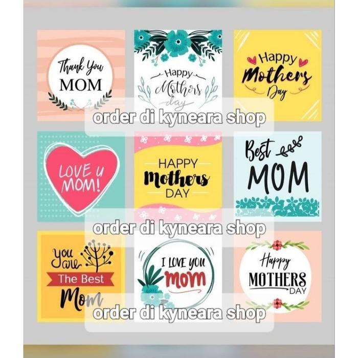 Gambar topper buket / topper kue hari ibu 5x5cm - Kotak, Random dari Kyneara Pusat Kado Madiun undefined Tokopedia