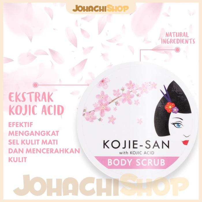 Gambar Kojie San Body Scrub Series Lulur Badan Glow Skin Kojic Acid Goat Milk - Kojic Acid dari Johachi Shop undefined Tokopedia