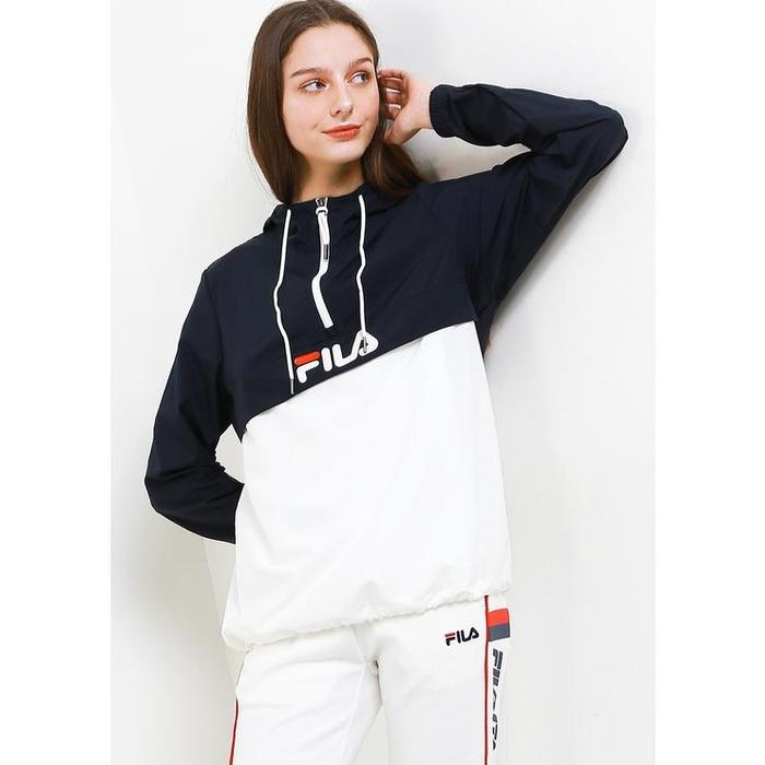 Gambar Jaket Pria Kece Abizz FILA Room Collection Jacket Hoodie Klein Navy - XS dari Ditanara Berkah undefined Tokopedia