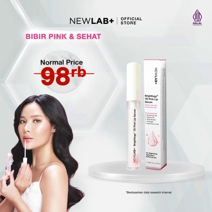 Gambar Paket 7D Pink Lip Serum I Serum Bibir + Brightening Body Lotion AHA - Lip Serum Bibir dari newlabb store undefined Tokopedia