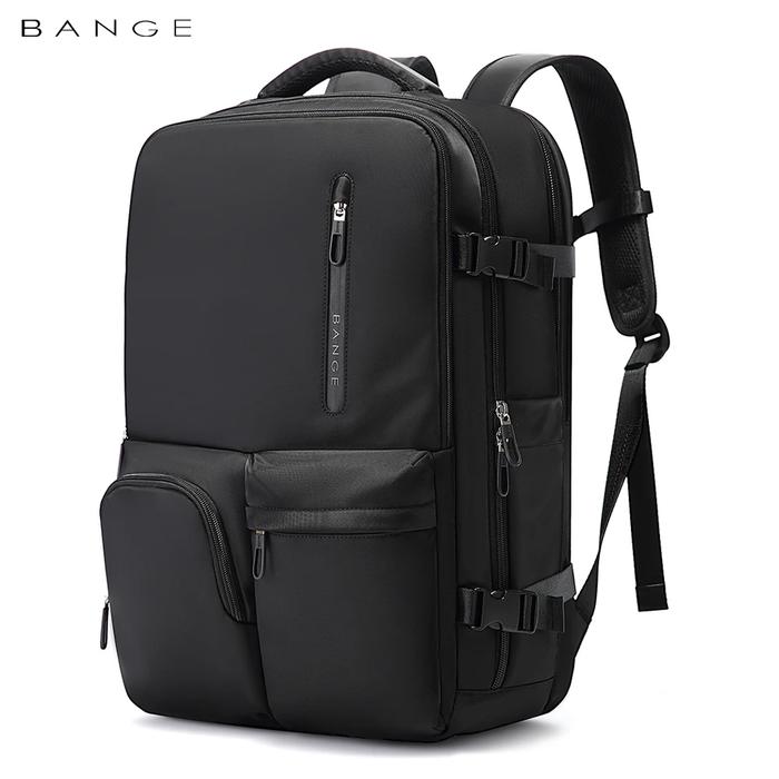 Gambar Bange BG1800 Tas Ransel Tas Travel Backpack Laptop Kerja Pria USB 17" - Black dari EliteGen undefined Tokopedia