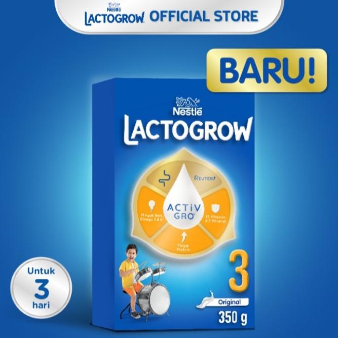 Gambar NESTLE LACTOGROW 3 PLAIN SUSU ANAK 1-3 TAHUN BOX 350 GRAM dari Harapan baru 2020 undefined Tokopedia
