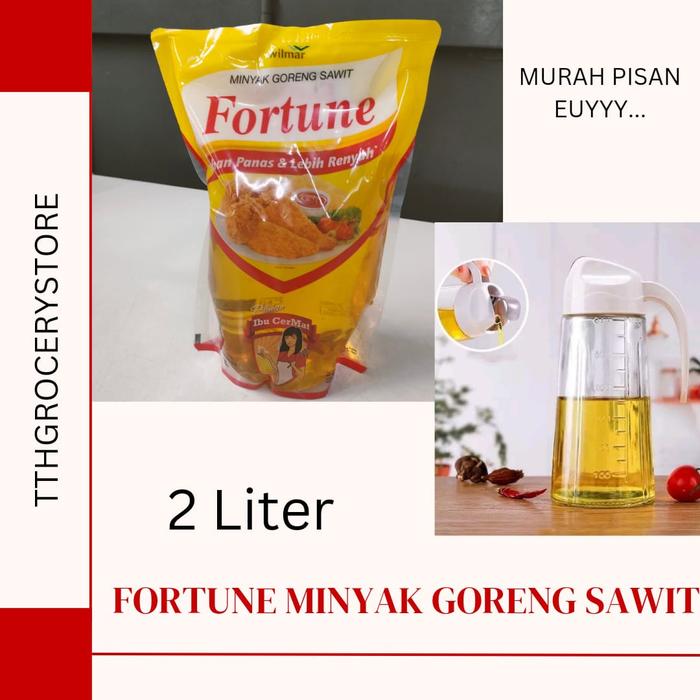 Gambar FORTUNE MINYAK KELAPA 2 LITER dari TTHGROCERYSTORE undefined Tokopedia