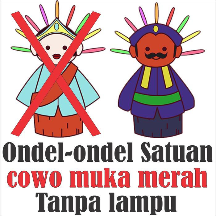 Gambar miniatur mainan ondel-ondel khas betawi dari amristores undefined 5 Tokopedia
