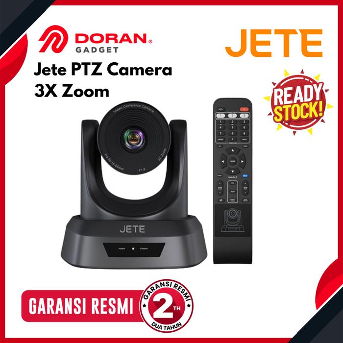 Gambar Webcam Video Conference JETE PTZ 3x Zoom - Garansi Resmi 1 Tahun - PTZ Only dari Doran Gadget Official Store undefined Tokopedia