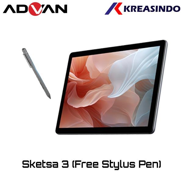 Gambar Advan Tablet Sketsa2 / Sketsa 2 10 inch 4/64 Ram 4GB Rom 64GB Resmi - SKETSA3 +PEN dari Kreasindo Online undefined Tokopedia