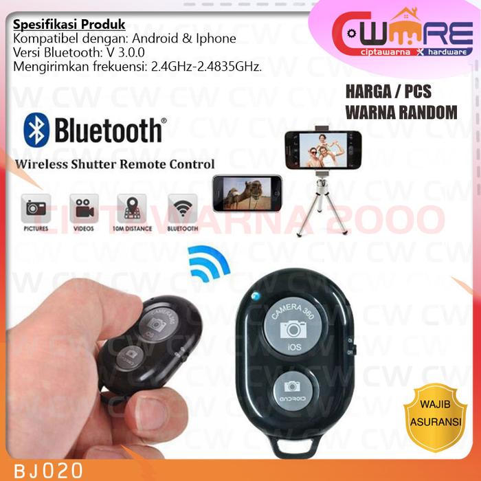 Gambar MFN-Tongsis Bluetooth Remote Shutter Selfie For Android iPhone iOS - TOMSIS SAJA dari Ciptawarna2000 Home Living undefined Tokopedia
