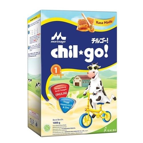 Gambar MORINAGA CHIL GO POWDER 1+ 3+ / SUSU FORMULA RASA MADU VANILA 1000 GR - 1+ MADU dari HelloBabyPWR undefined Tokopedia