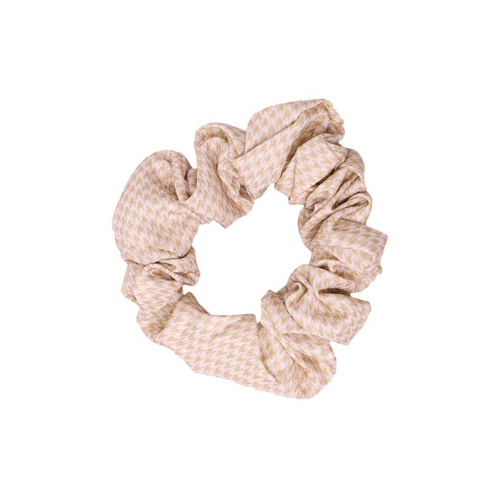 Gambar Stroberi Mini Scrunchie Motif -1 Hair Tie - Hounds Khaki dari Stroberi Accessories undefined Tokopedia