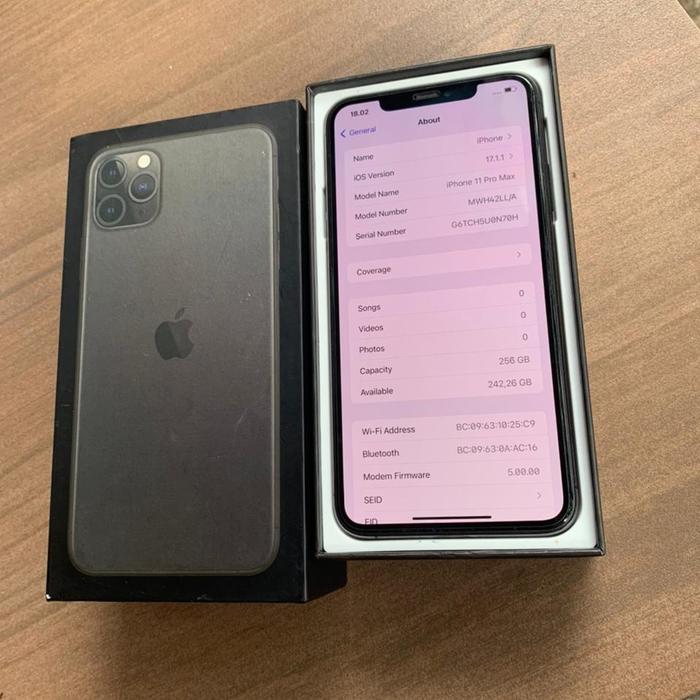 Jual iPhone 11 pro max 256gb WiFi only Subang Cahaya
