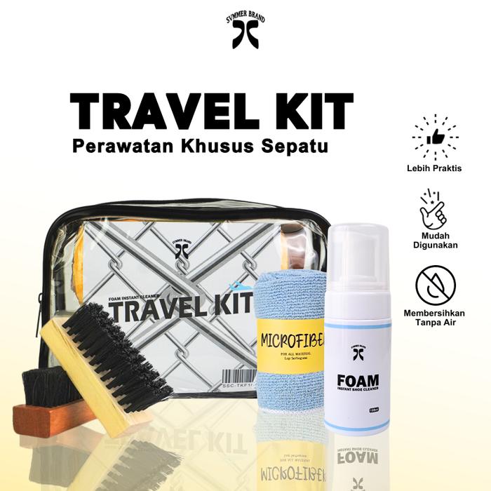 Gambar Summer Shoe Cleaner - Travel Kit Perawatan Sepatu Premium Summer Brand - Reguler dari Summer Shoes Care undefined Tokopedia