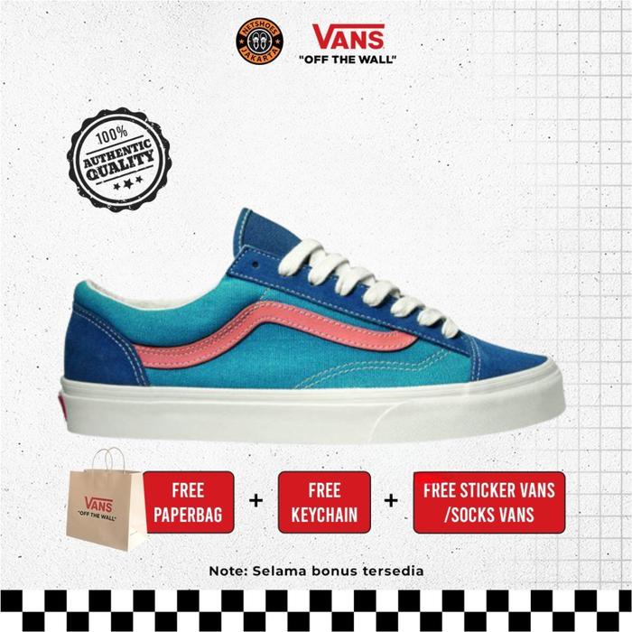 Jual Vans Style 36 Vintage Sport Sailor Blue Original 44 Kota