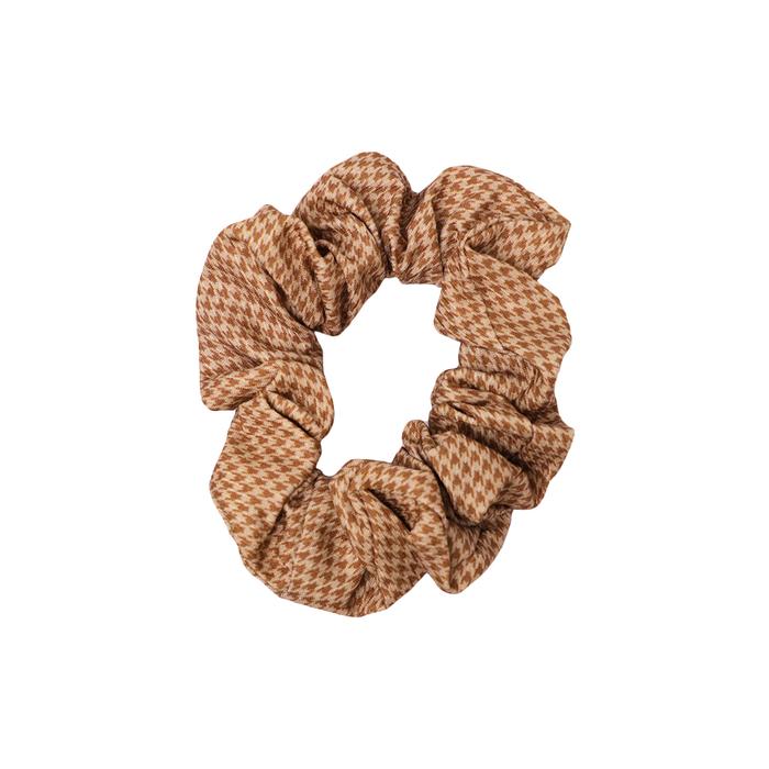 Gambar Stroberi Mini Scrunchie Motif -1 Hair Tie - Hounds Brown dari Stroberi Accessories undefined Tokopedia