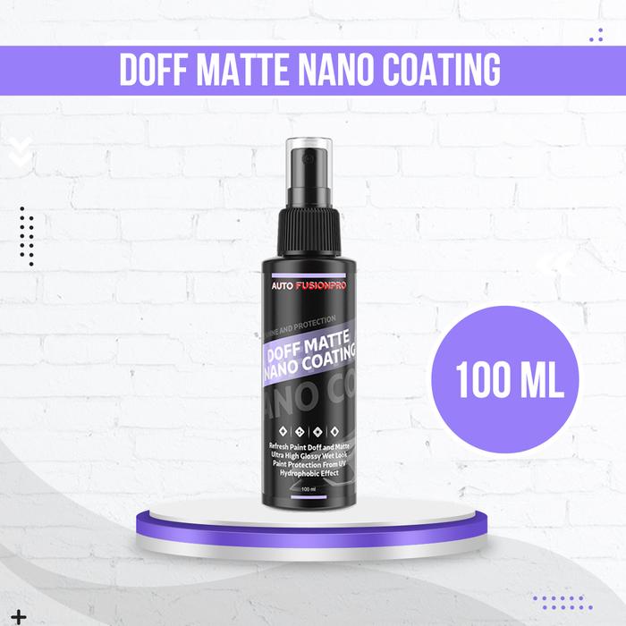 Gambar Doff Matte Nano Coating Pelindung & Pengkilap Cat Doff  AUTO FUSIONPRO - 100 ML dari Auto Fusionpro undefined Tokopedia