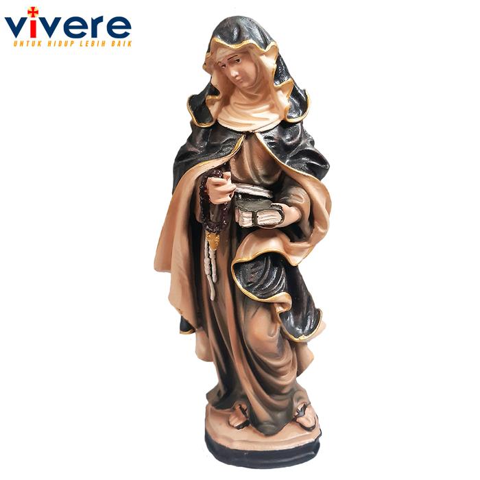 Gambar Patung Santa Monica 20 cm - Kitab Hijau Tua dari Vivere TokoRohani undefined 3 Tokopedia