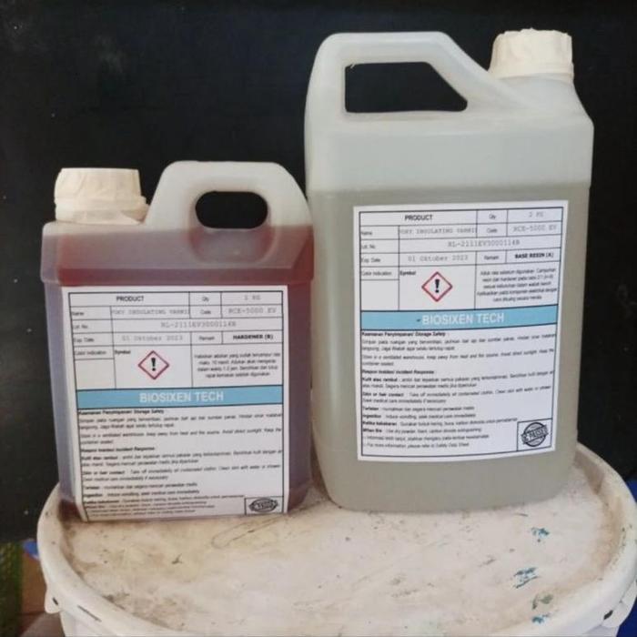 Gambar Epoxy Insulating Resin-Electrical Dan Insulating Varnish-Untuk Pelapis - Bening, 3 kg set dari haiavsbs undefined Tokopedia