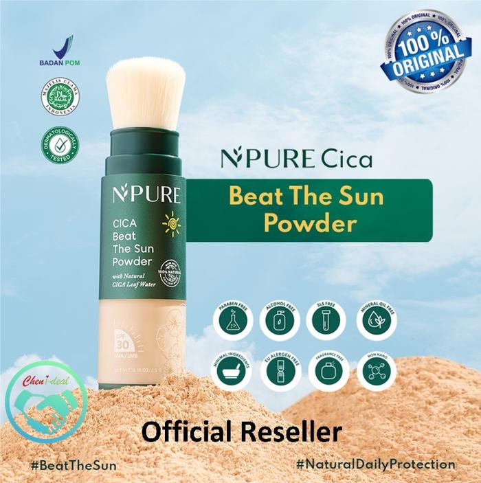 Gambar N'PURE / NPure Cica Beat The Sun POWDER - BTS POWDER dari Chen i-deal undefined Tokopedia