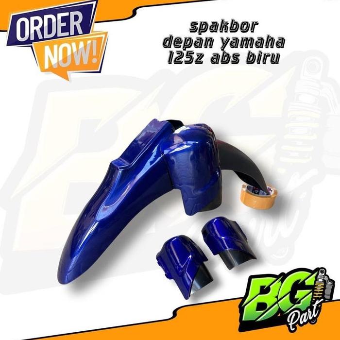 Gambar Spakbor Slebor Depan Yamaha 125Z Front Fender Yamaha 125ZR Pnp Fiz r - Biru dari Gs-Otomotif undefined Tokopedia