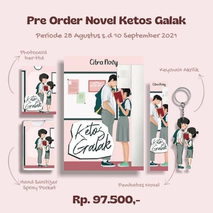 Gambar Novel Ketos Galak - Citra Novy (Buku + Special Part Pdf) - Ketos Galak dari arlis indira undefined Tokopedia