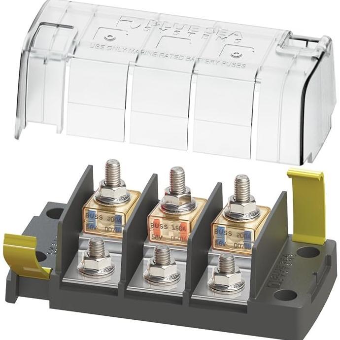 Gambar Blue Sea Systems 5194 Fuse Block Mrbf 3Circ Independent Boating Elect dari Kode Markett undefined Tokopedia
