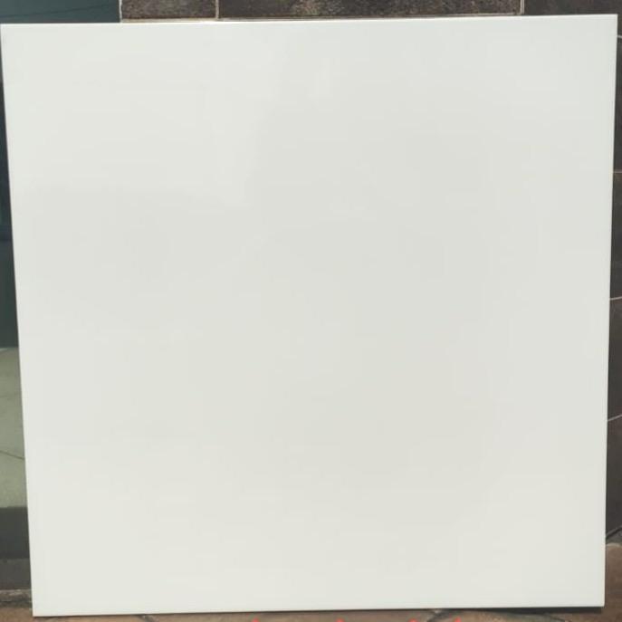Jual keramik putih polos 50x50 glossy - Kota Depok - cahaya jaya