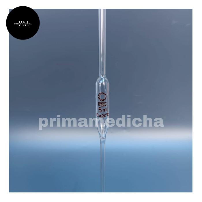 Gambar Pipet Volume 5 ML / Volumetric Pipette - GG-17 dari Prima Medicha undefined 4 Tokopedia