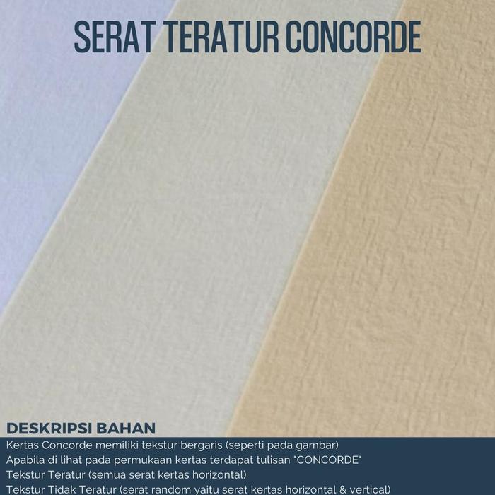 Gambar Kertas Concorde 220 Gram A4 Isi 30 Lembar / Kertas Sertifikat Piagam - Serat teratur, Putih dari yovela429 undefined Tokopedia