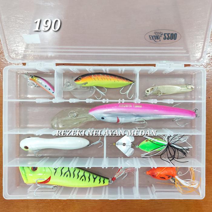 Gambar Paket Kotak Umpan + Umpan Mainan | Set Lure Box - 160 dari Rezeki Nelayan Medan undefined 3 Tokopedia