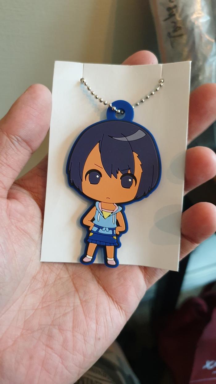 Gambar Keychain Karet Robotics;Notes Daitoku Junna Original dari KINGDOM HOBBIES &amp; FASHION undefined Tokopedia