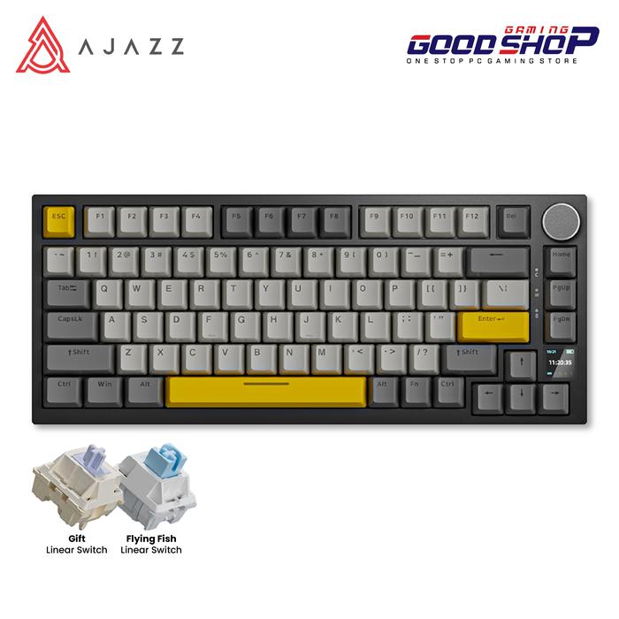 Gambar Ajazz AK820 GTS Pro 75% Tri-mode Connection - Mechanical Keyboard - Starry Night, FlyingFish Sw dari GOODGAMINGSHOP undefined Tokopedia