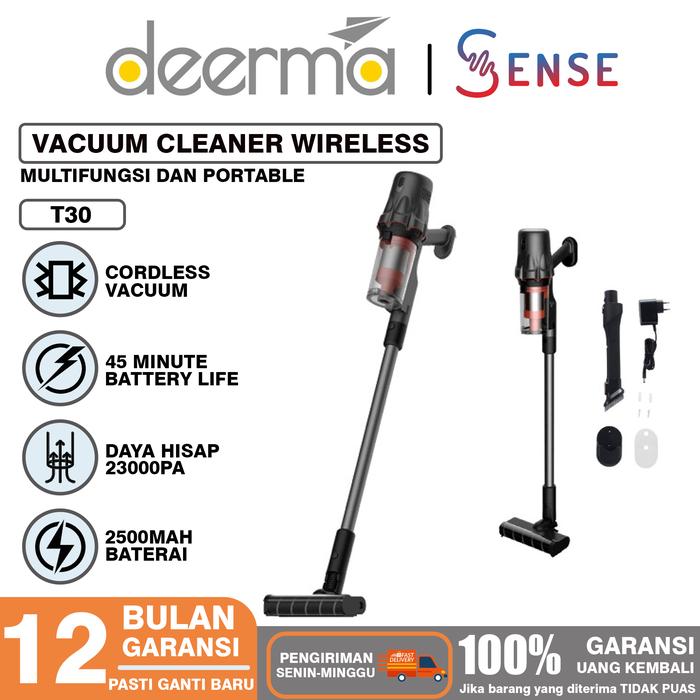 Gambar DEERMA VX20 Wet and Dry Smart Vacuum Cleaner dual Shaft Penyedot Debu dari SENSE OFFICIAL STORE undefined Tokopedia